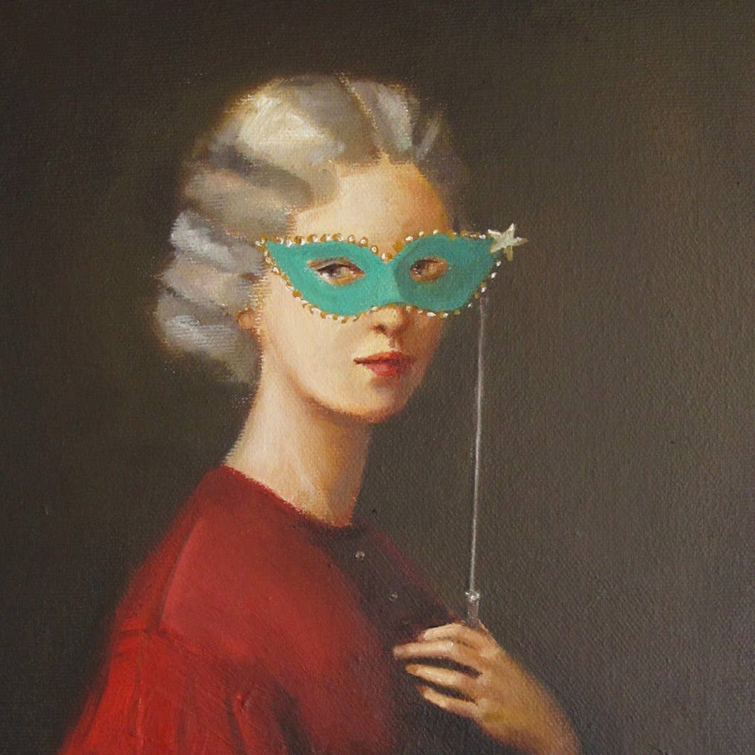 'A Portrait Of The Secret Sorority Founder' Janet Hill Art Print