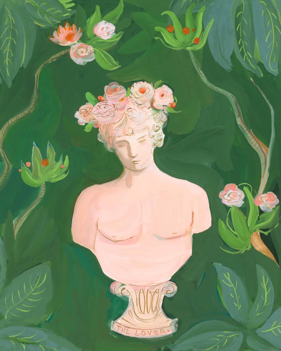 'Mister Valentine' Janet Hill Print