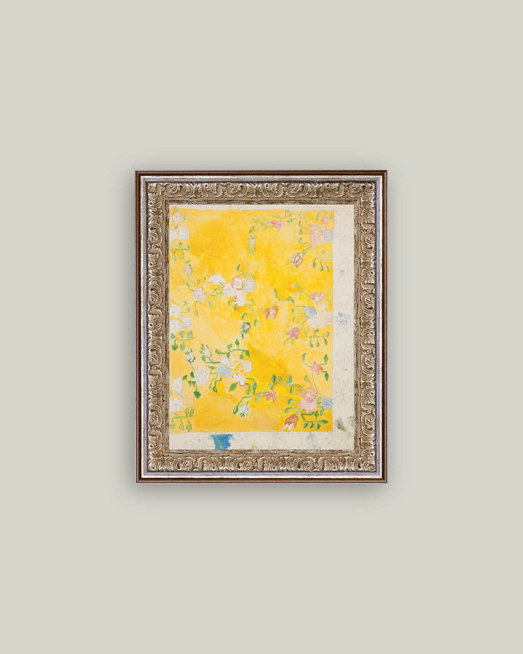 Yellow Pattern Art Print