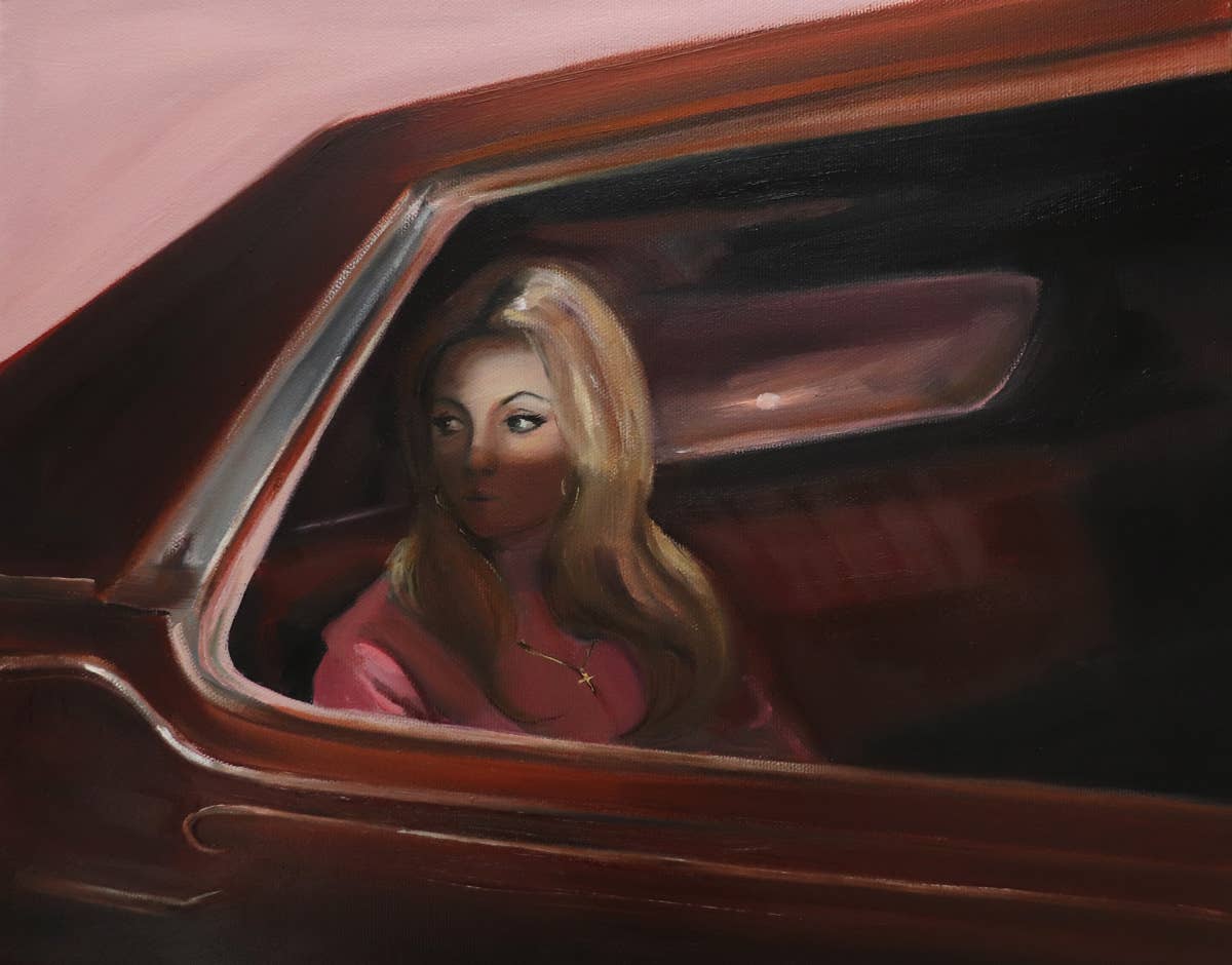 'Leaving Los Angeles' Janet Hill Art Print