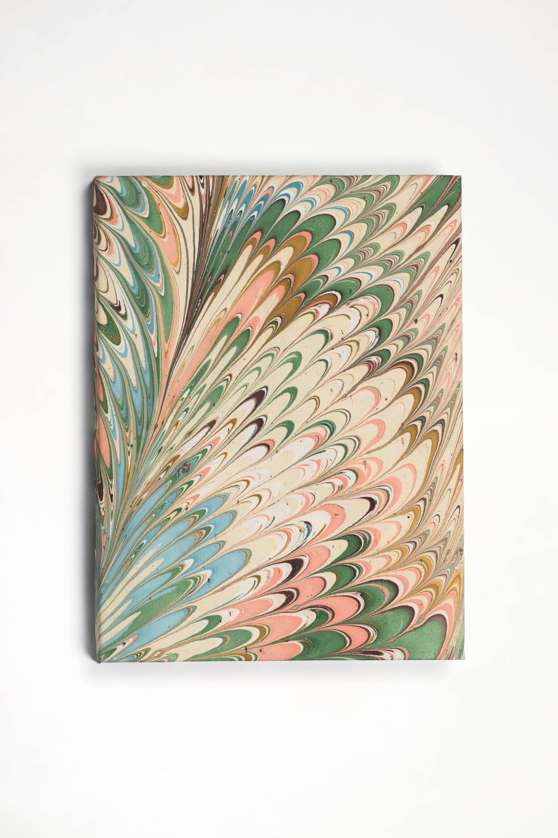 Hand-Marbled Folding Picture Frame