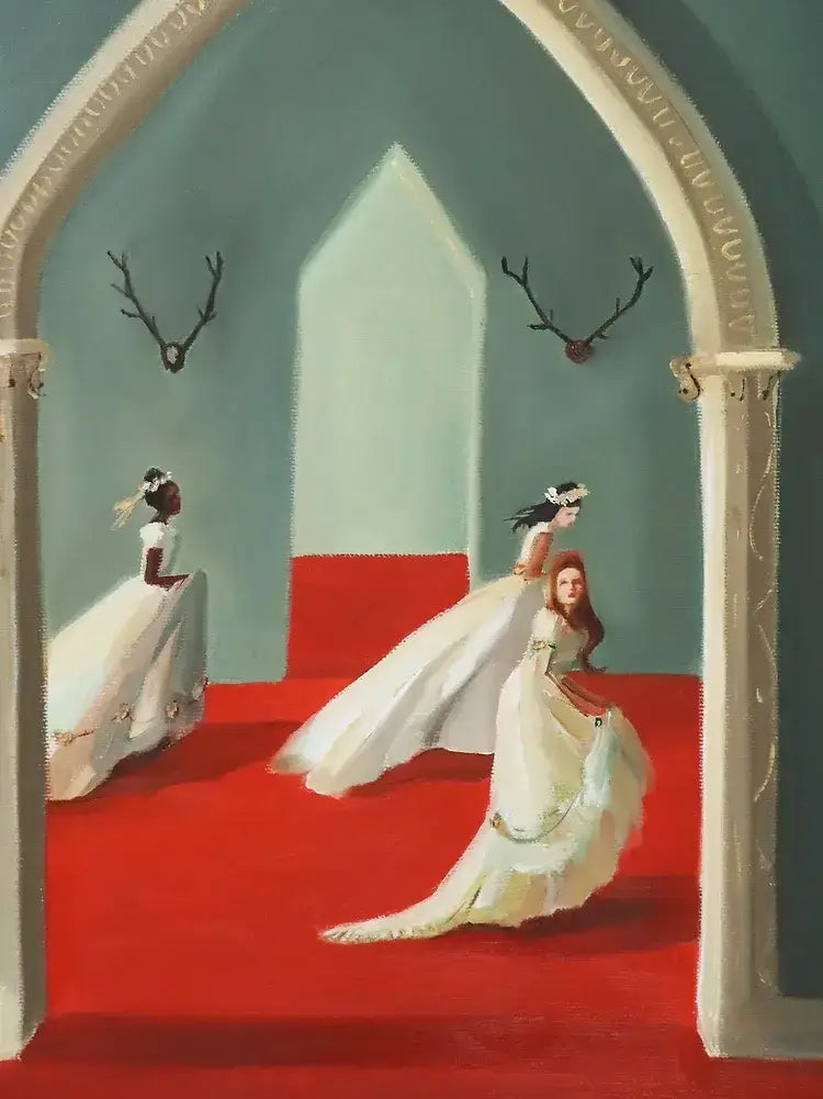 'Lasses' Janet Hill Print