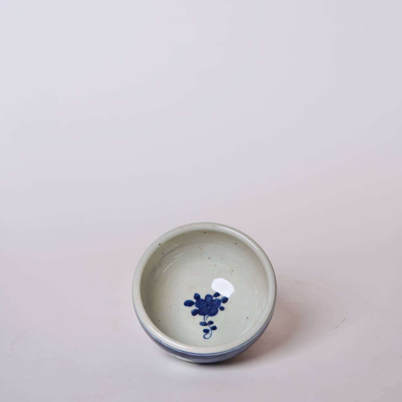 Blue and White Porcelain Dancing Crane Bowl