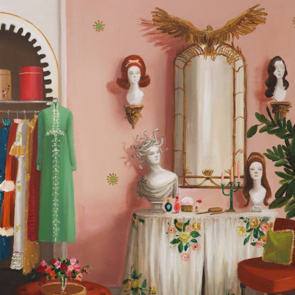 'Medusa' Janet Hill Art Print