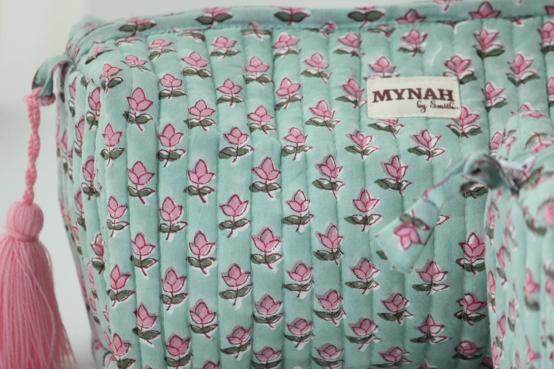 Robins Egg Print Makeup/Toiletry Bag 