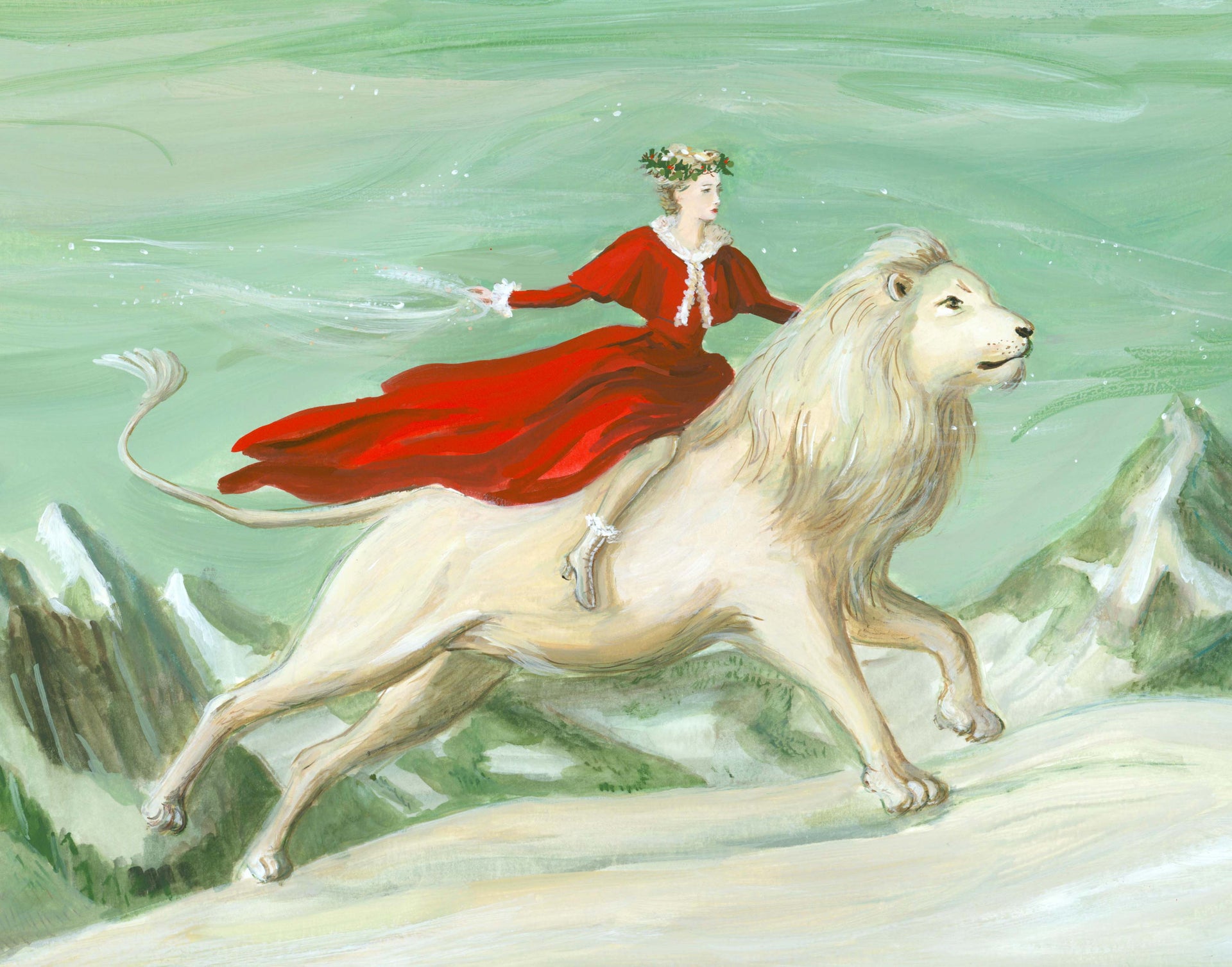 'The Snow Queen' Janet Hill Print