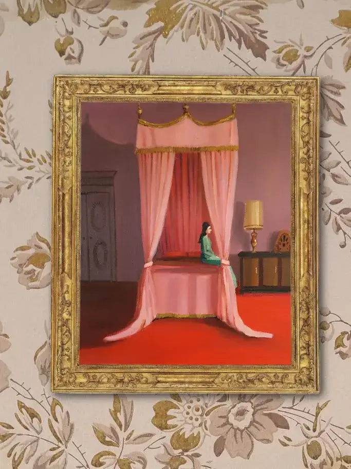 'She Liked The Sad Songs' Janet Hill Print