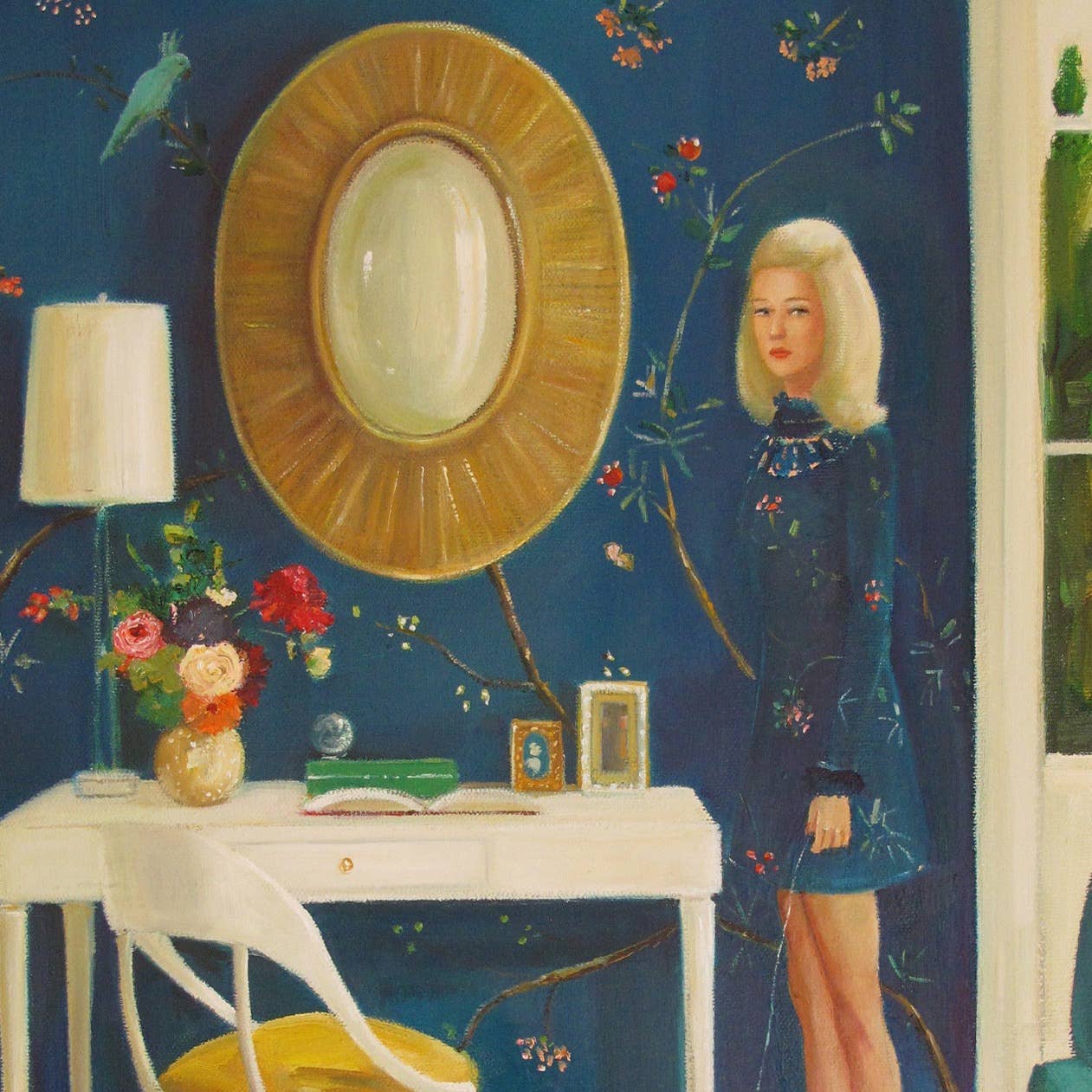 'The Invisible Nature Of Tansy Fairchild' Janet Hill Art Print