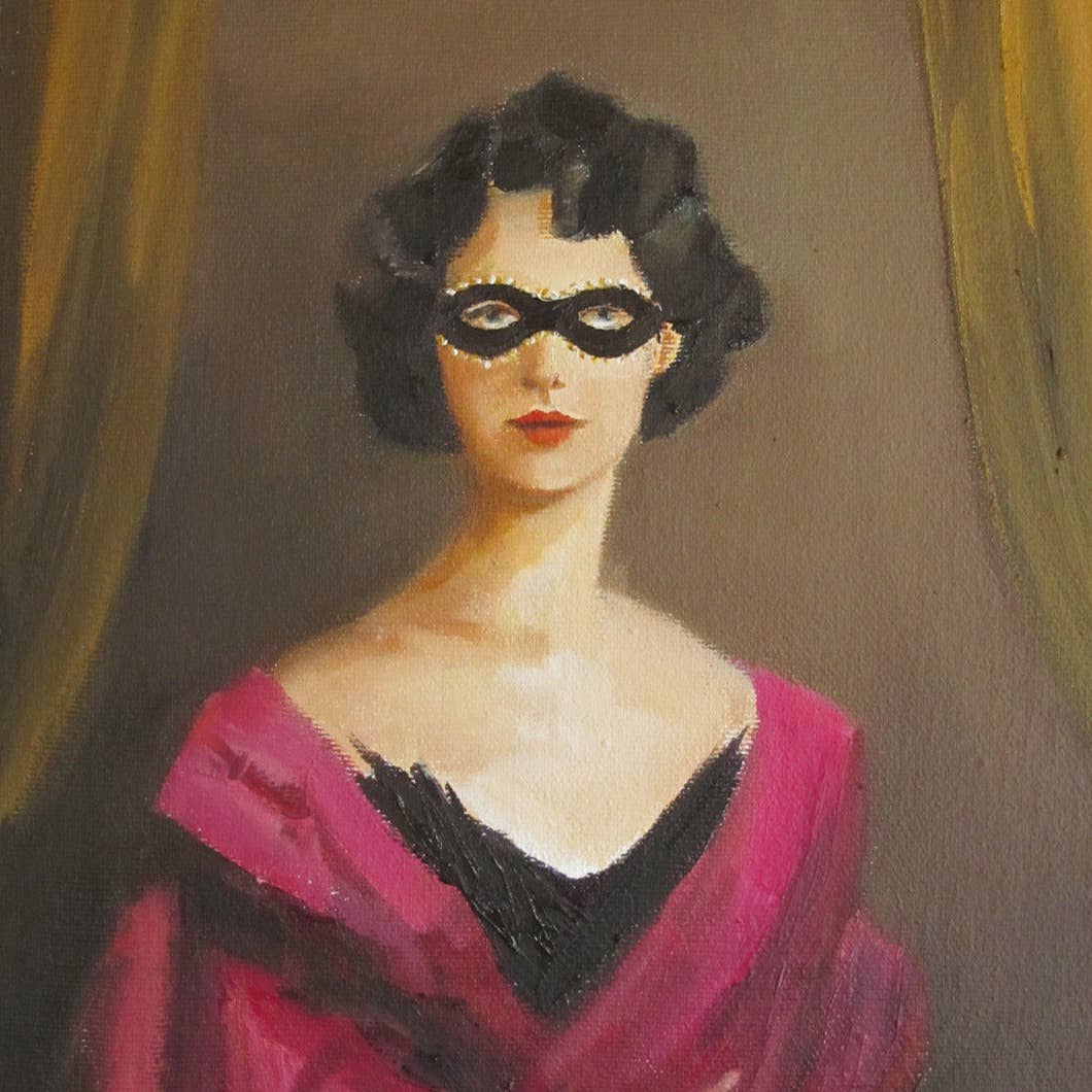 'A Secret Sorority Portrait' Janet Hill Art Print