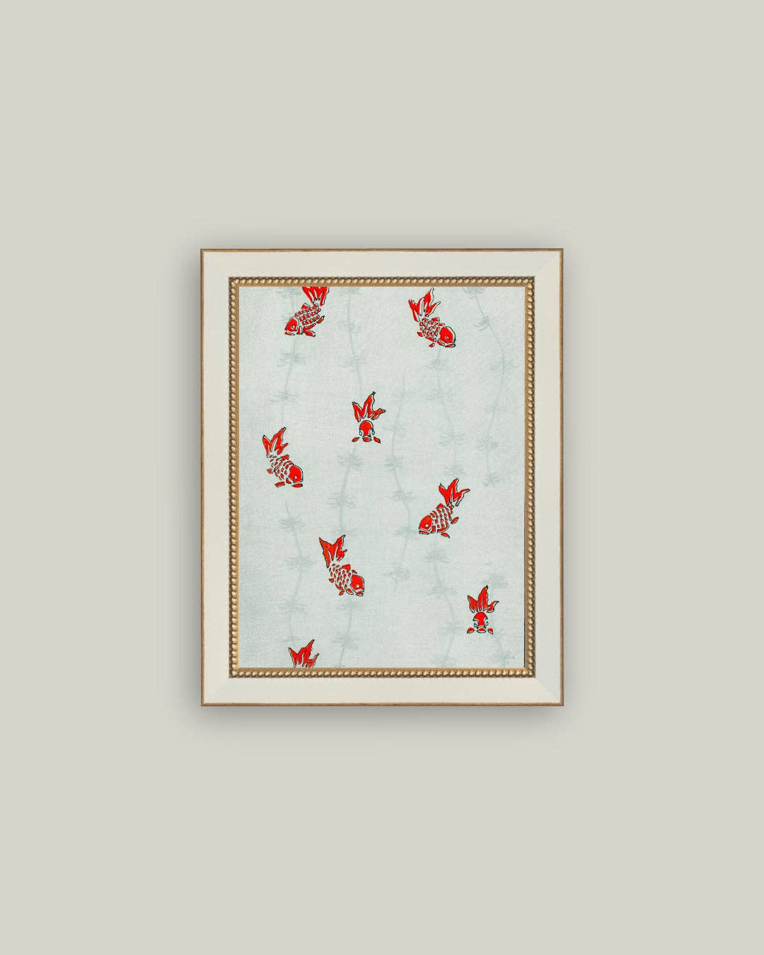 Gold Fish Illustration Art Print
