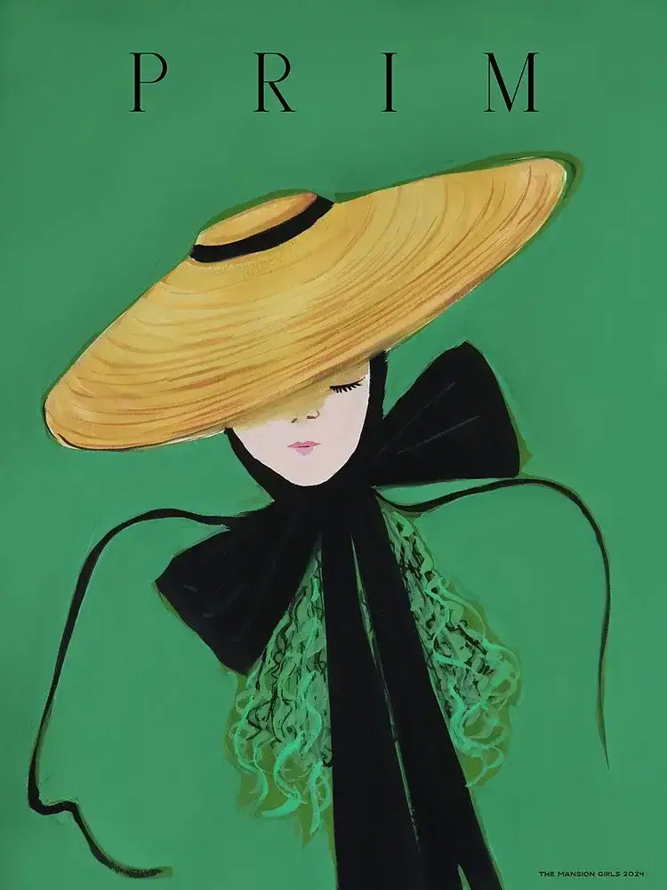 'Prim' Janet Hill Art Print